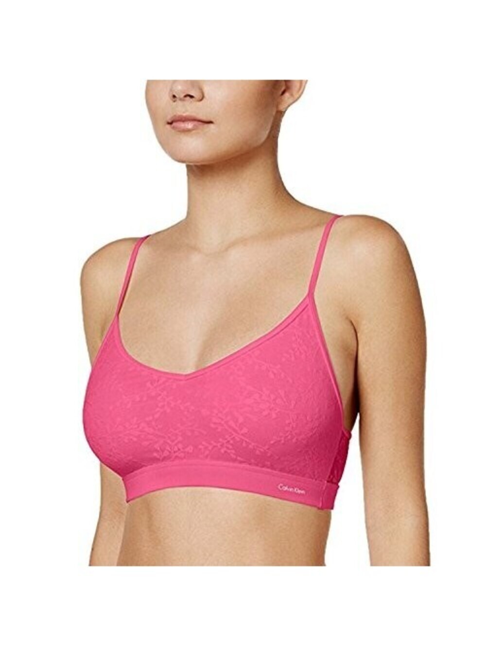 Calvin Klein Womens Bare Lace Bralette Size XS